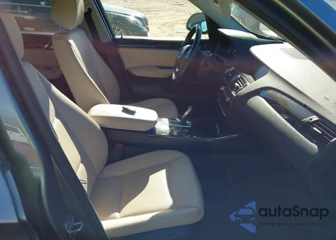 2016 BMW X3 xDrive28I из США, поврежденный, VIN 5UXWX9C57G0D82993